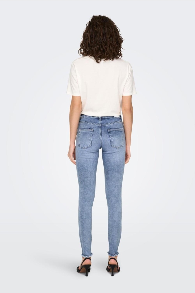 ONLBLUSH MID SK ANK RAW DNM REA694 15263454 MEDIUM BLUE DENIM